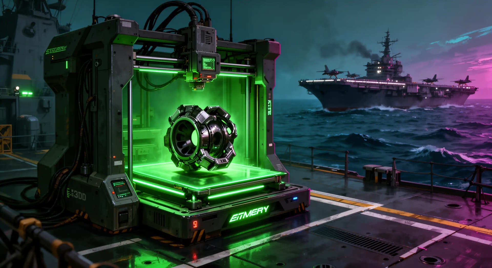 Impression 3D militaire : les marines impriment au front