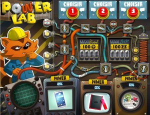 Aperçu du jeu en ligne Power Lab