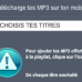 Sonneries MP3 sur m.Mplay3 pour vos mobiles