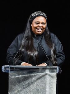 Pat McGrath, maquilleuse du monde de la beaute, a recu un prix pour sa creativite