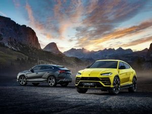 SUV Urus de Lamborghini, vehicule puissant du constructeur automobile italien