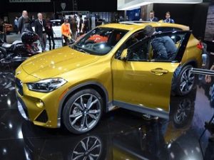 BMW X2, SUV au style coupe presente au salon automobile de Detroit