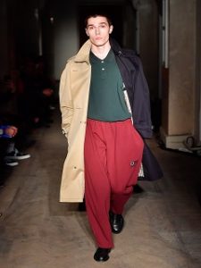 Gosha x Burberry, collection de pret a porter pour homme de la maison de mode