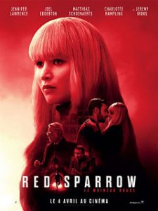 Red Sparrow, un thriller avec Jennifer Lawrence et Joel Edgerton au cinema