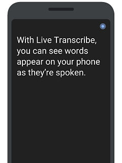 Application mobile Google pour malentendants, Live Transcribe et Sound Amplifier