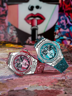 Hublot x Marc Ferrero lancent la montre Big Bang One Click pour femmes 