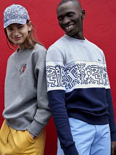 Lacoste x Keith Haring, vetements et accessoires inspires du street art