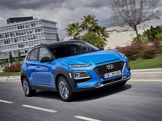 Hyundai Kona, une version hybride du Suv propose par le fabricant sud coreen 