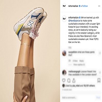 New Balance a dévoilé sa nouvelle sélection © Instagram / @reformation