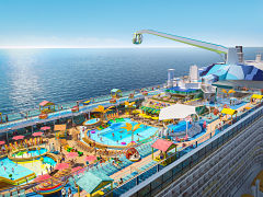 Paquebot Odyssey of the Seas, ajout d un espace recreatif au navire de Royal Caribbean 