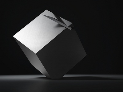 La « Cubic Clock » sortira début 2020 © Courtesy of Hiroshi Iwasaki / Nendo