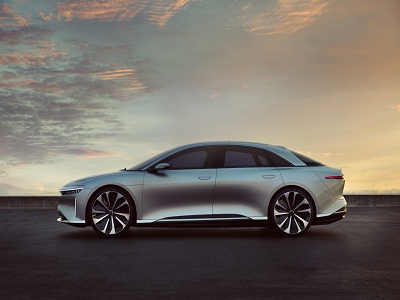 La « Air » sera produite fin 2020 © Lucid Motors