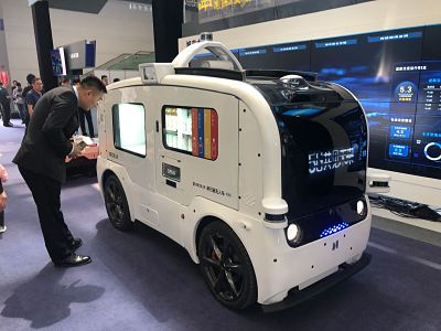 Vehicules de livraison sans chauffeur, les camionnettes autonomes Neolix prisees