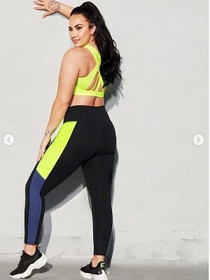 Fabletics soutient le personnel soignant © Demi Lovato / Instagram 2020