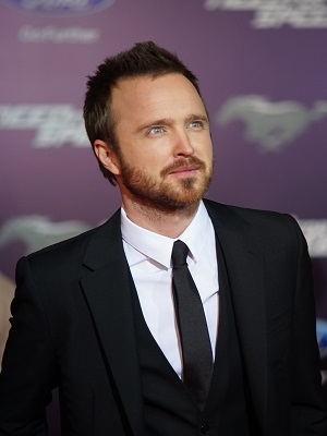 Aaron Paul est annoncé au casting de « Dual » © AFP PHOTO/Joe KLAMAR