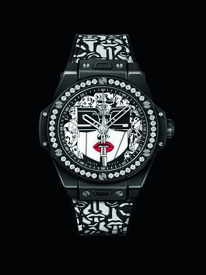 Une nouvelle déclinaison de la « Big Bang One Click » est accessible dans les magasins © Courtesy of Hublot