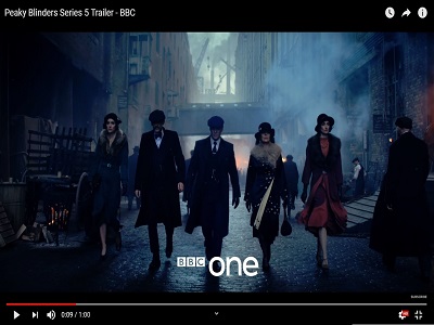 “Peaky Blinders” prendra fin © Courtesy of BBC/Youtube