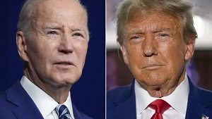 Photos de Joe Biden et Donald Trump