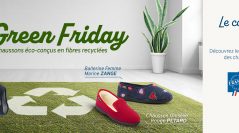 Chausson éco responsable français : offre Green Friday mode durable & éthique pour les pieds 