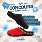 Jeu concours Airplum : gagnez des mules confortables made in Dordogne 