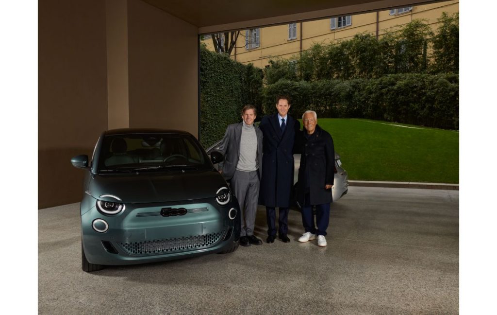 Livraison de la Fiat 500e Giorgio Armani Collector's Edition